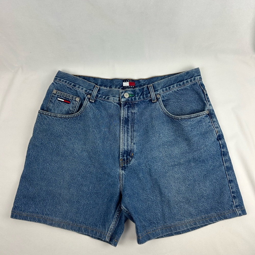 Tommy Hilfiger Blue Jean Shorts Casual Summer Style